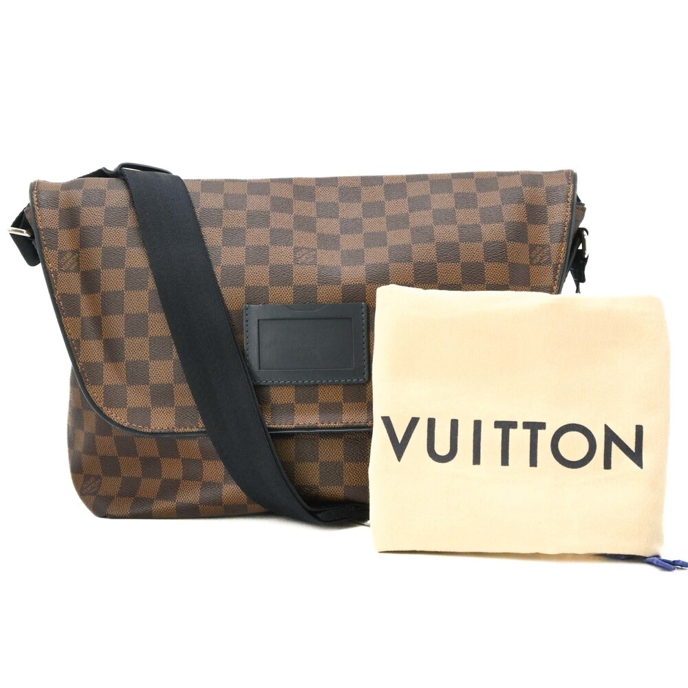LOUIS VUITTON Sprinter GM Shoulder Bag, Brown, N41256